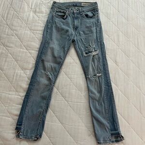 Rag & Bone Light Blue Denim Jeans